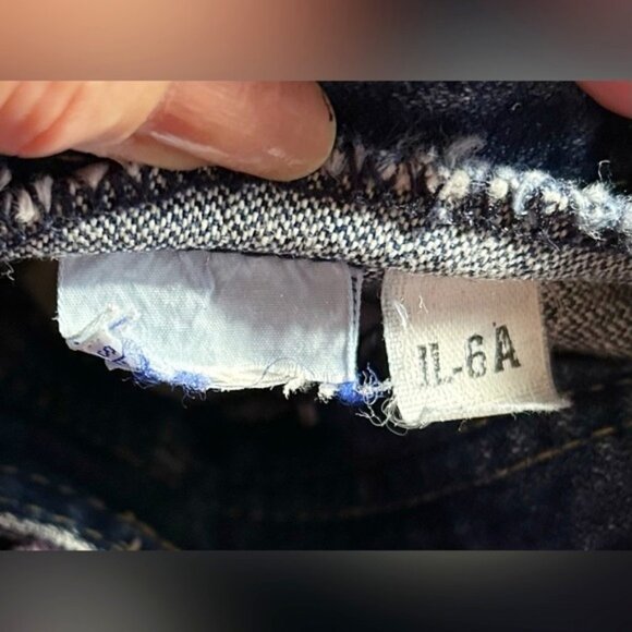 Vintage 80s Jordache Horse Head High Rise Straight Leg Blue Jeans~10/31x28~ - Picture 8 of 8